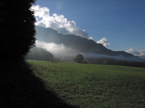 oree du bois au pied des Bauges