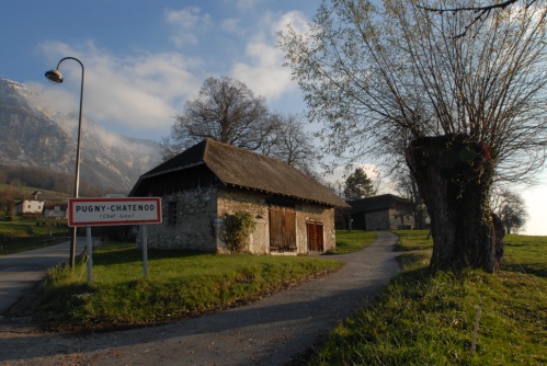 Petite grange à Pugny Chatenod en Savoie